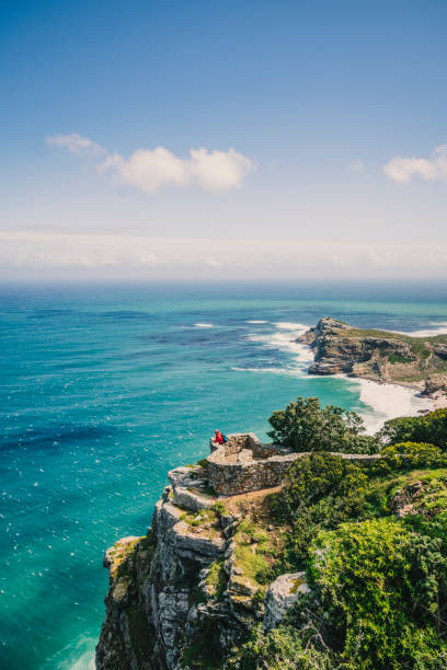 cape of good hope viewpoint, south africa - south africa africa cape of good hope cape town imagens e fotografias de stock