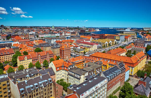istock Top view of Copenhagen. 1074435724