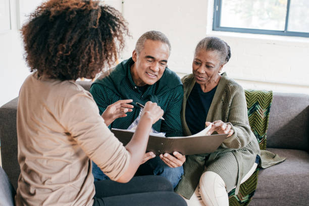 istock Celebrating with grandparents 1074436810