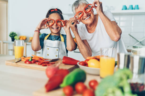istock Looking through the happy glasses 1074451246