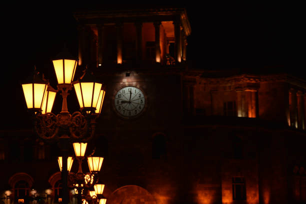 istock Street lamp at night 1074453308