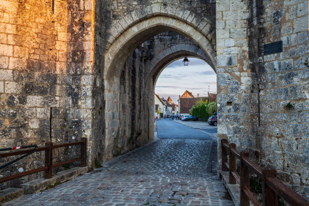 istock City wall of Provins 1074459442