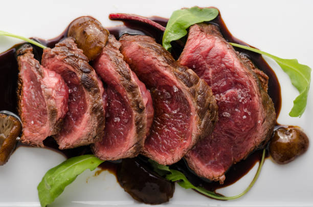 istock Homemade Beef Steak rare 1074499290