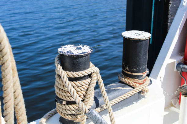istock Boat detail ship rope 1074520716