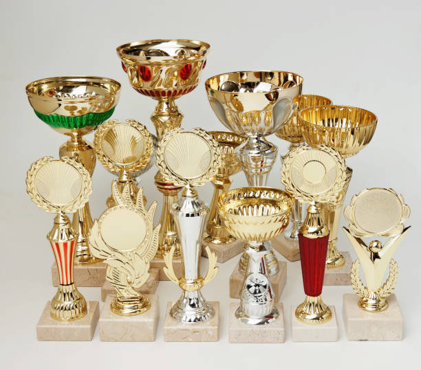 istock many sports awards  on a white background 1074524272
