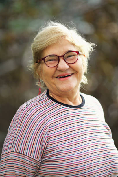 istock Smiling senior woman 1074536672