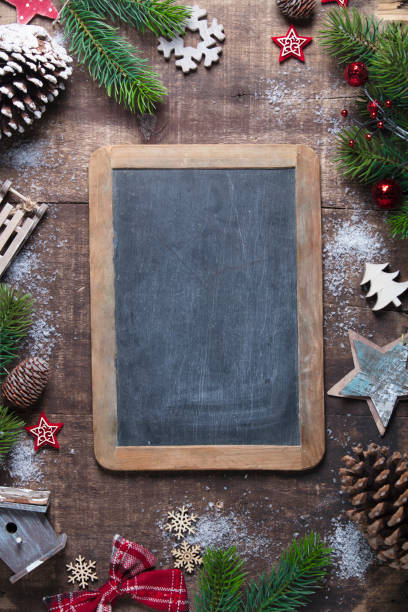 istock Christmas theme background in vintage tone, space for text 1074569262
