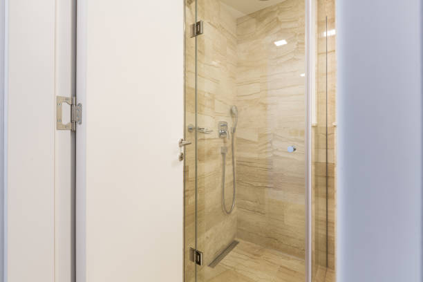 istock Interior of a hotel bathroom 1074619250