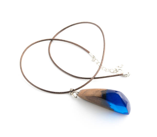 istock Jewelery Pendant with Blue Crystal 1074620760