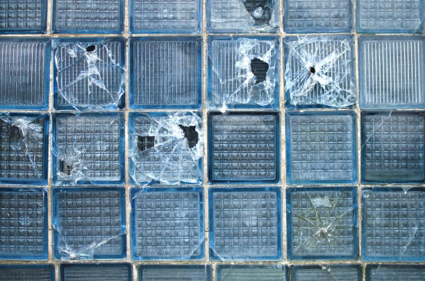 istock broken glass blocks of square shape-background image 1074639520