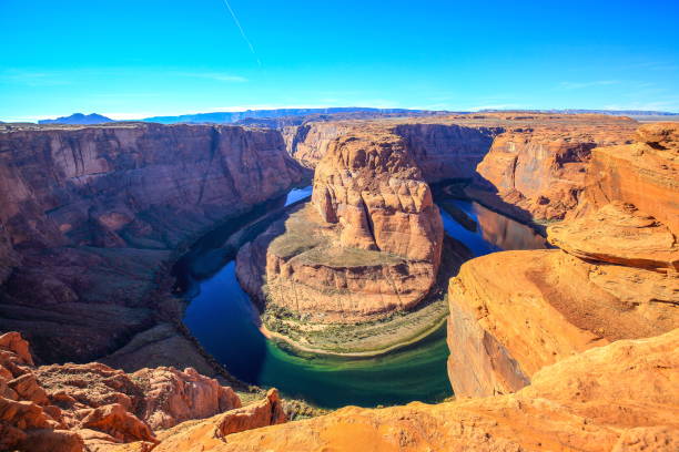 istock Horseshoe Bend with Colorado River, Arizona-USA 1074639836