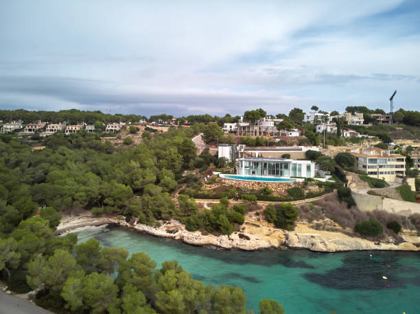 istock Cala del Mago coastline in Majorca Island. Spain 1074642086
