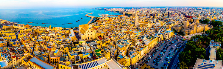 Bari,Italy Aerial Panoramic
