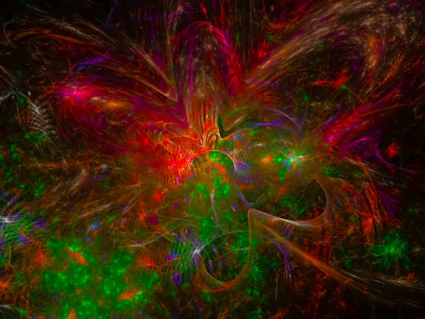 istock abstract fractal digital design beautiful, disco, party 1074666794