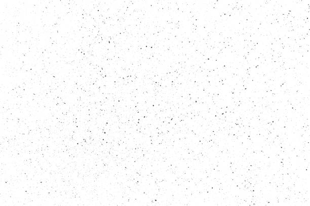 ilustrações de stock, clip art, desenhos animados e ícones de black paint spray vector overlay texture. subtle splatter pattern isolated on white background. - subtle