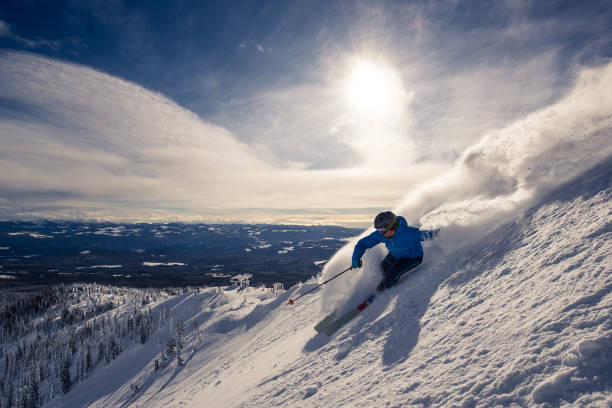 istock Ski resort on a sunny day 1074676024