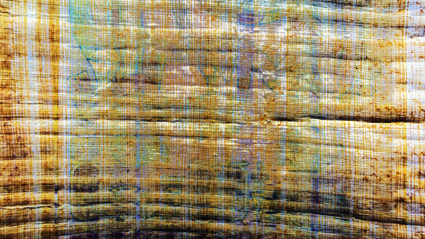 istock Torn Yellow Brown Papyrus Paper 1074710238