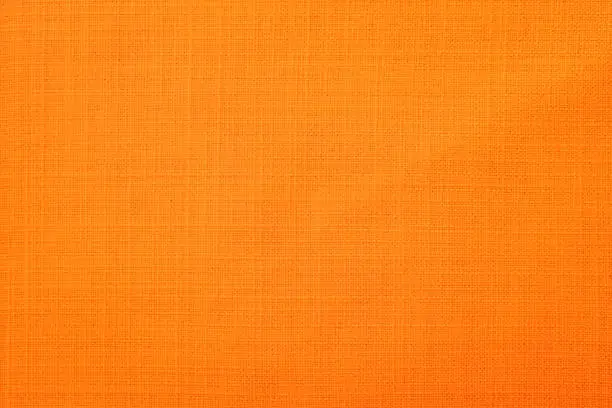 Photo of Orange fabric background