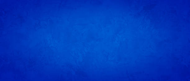 istock Blue Cement or Concrete wall texture and background 1074747700