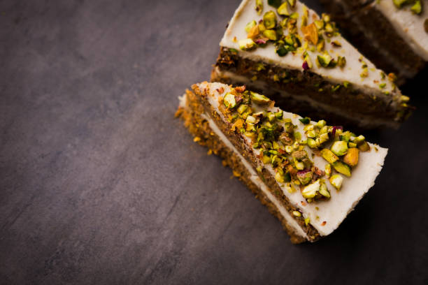 istock Raw vegan pistachio carrot cake 1074762054
