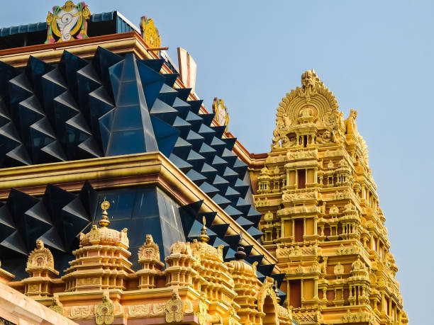 istock Architecture of Ayyappa Swamy Temple. 1074769002
