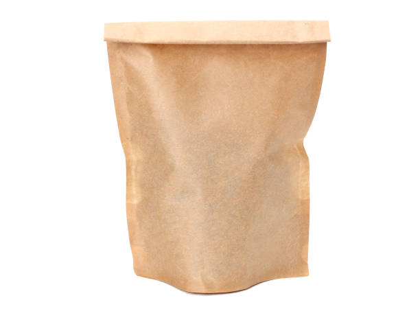 istock kraft paper bag isolated on white background 1074780292