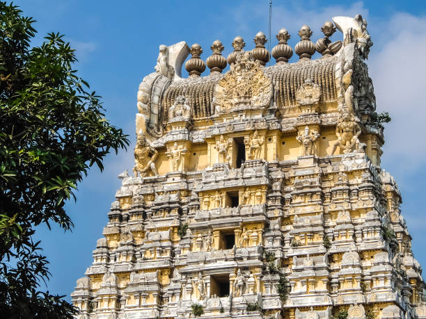 istock Sri Ekambaranathar Temple in Kanchipuram, India. 1074780756