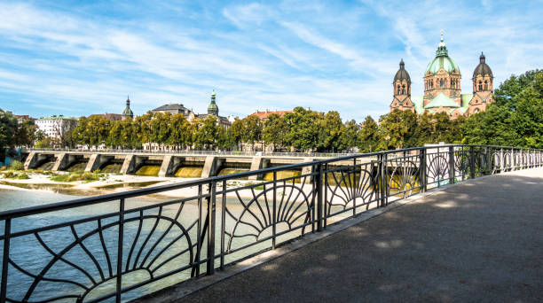 famous St Lukas Church in munich - germany