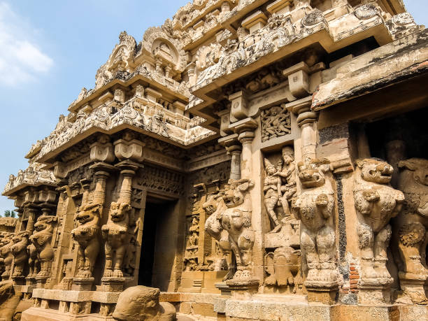 istock Kailasanathar Temple in Kanchipuram, India. 1074784880