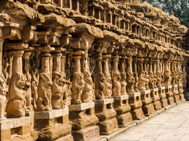 istock Kailasanathar Temple in Kanchipuram, India. 1074785070