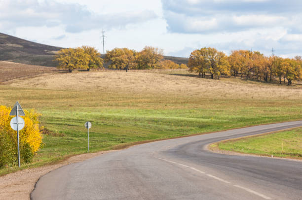 istock State Highway. Road stretching into the sky 1074797222