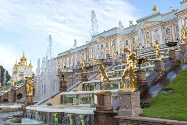 Peterhof Palace, St. Petersburg-Russia