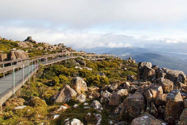 istock Pinnacle Observation Point on Mount Wellington - Tasmania 1074811170