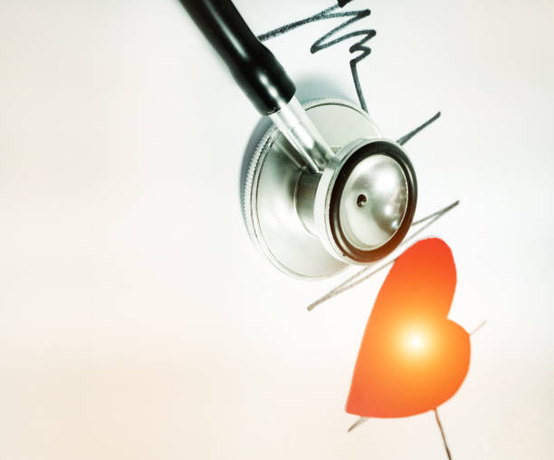 istock The Stethoscope put on the cardiogram isolate on white.Cardiac therapeutics assistance,pulse bat measure document.Healthcare Concept 1074826230