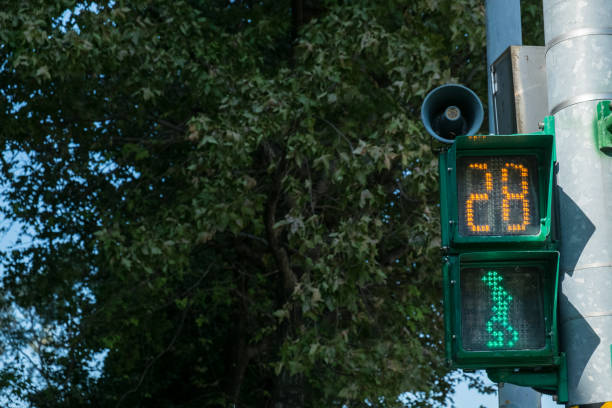 istock Traffic lights on the road. 1074830260