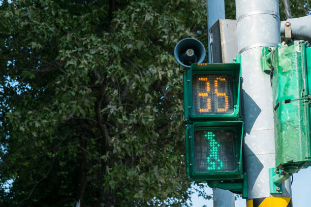 istock Traffic lights on the road. 1074830280