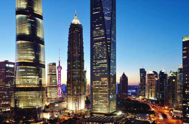 istock Shanghai's Lujiazui Financial District, China 1074837454