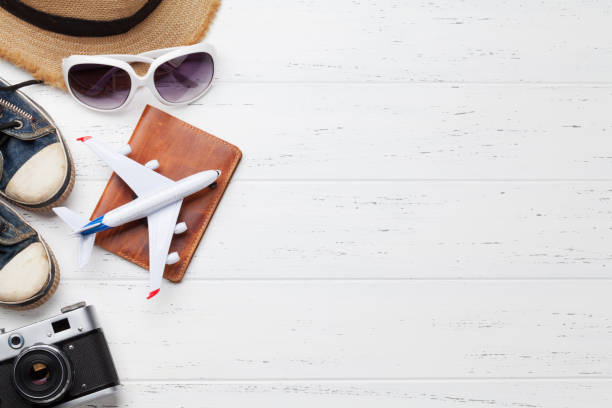 istock Travel vacation background concept 1074839146