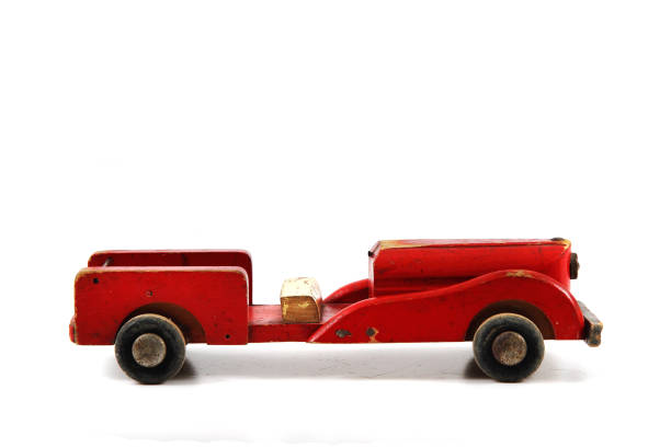 istock old red wooden car toy 1074841680