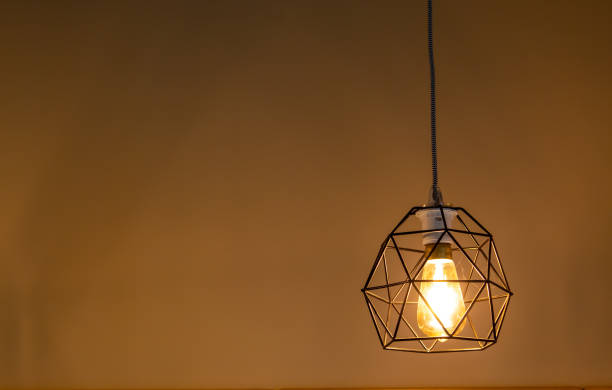 istock Round light bulbs for illumination at night. 1074848590