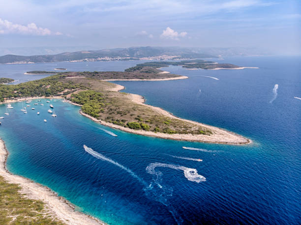 istock Palmizana Beach in Dalmatian Region 1074854826