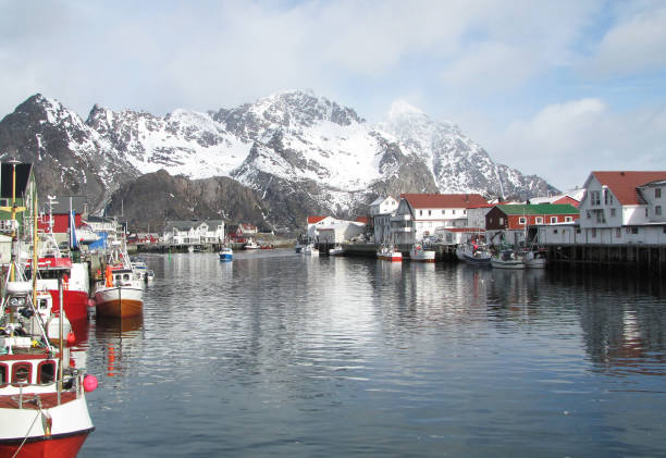 istock The harbor of Henningsvaer 1074855340