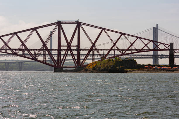 istock Forth railway Bridge over Firth of Forth near Edinburgh , Scotland 1074855364