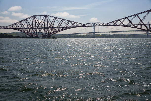 istock Forth railway Bridge over Firth of Forth near Edinburgh , Scotland 1074855368