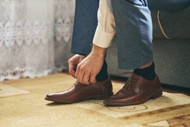 istock businessman clothes shoes, man getting ready for work,groom morning before wedding ceremony 1074859314