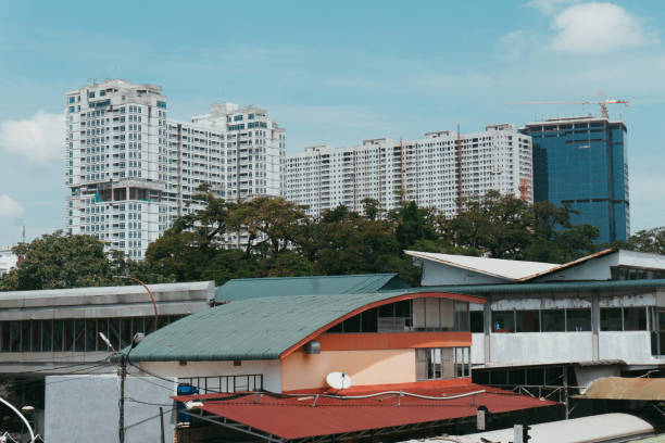 istock It appears from a distance that tall buildings are under construction 1074861876