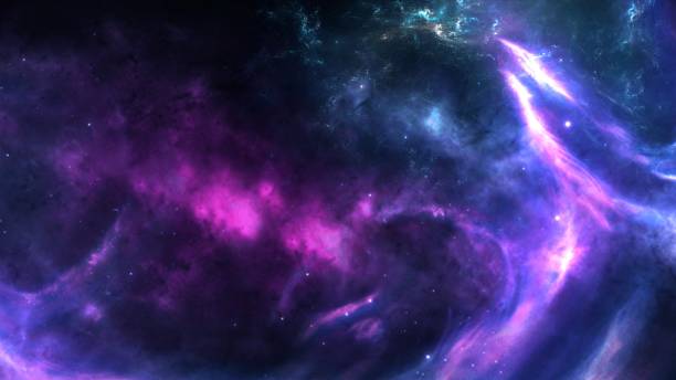 istock Planets and galaxy, cosmos,  physical cosmology, science fiction wallpaper. 1074862118