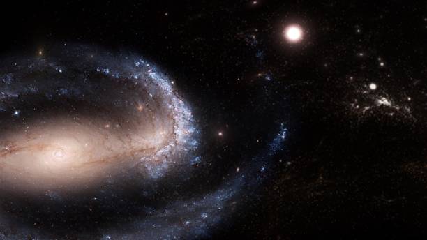 istock Planets and galaxy, cosmos,  physical cosmology, science fiction wallpaper. 1074862184