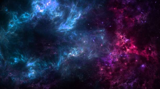 istock Planets and galaxy, cosmos,  physical cosmology, science fiction wallpaper. 1074862186