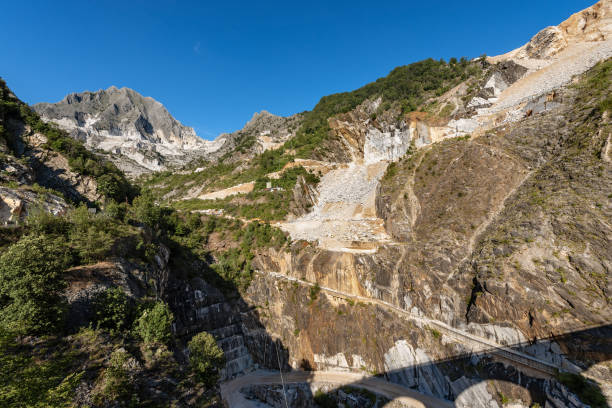 istock White Marble Quarries - Apuan Alps Carrara Italy 1074887090